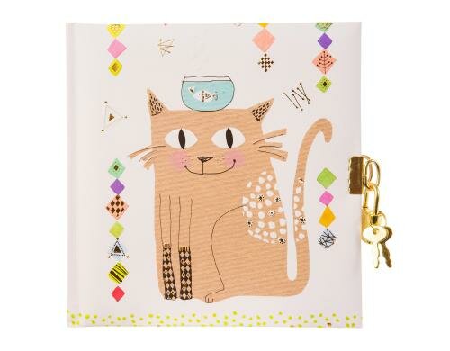 Goldbuch Tagebuch Cat Grösse: 16.5x16.5, 96 Seiten