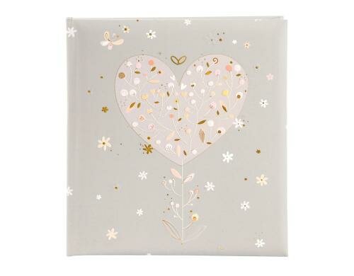 Goldbuch Gästebuch Elegant Heart 25x23.5cm, 176 Seiten, mit Lesezeichen