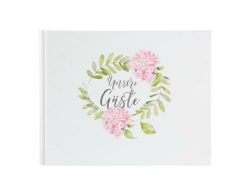 Goldbuch Foto-Gästebuch Floreale 29x23cm, 50 Seiten, mit verdeckter Spirale