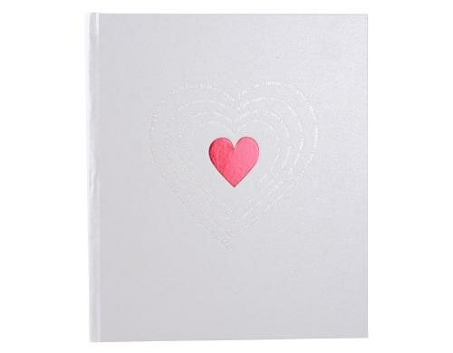 Goldbuch Gästebuch TI AMO 25x23cm, 176 Seiten, mit Lesezeichen