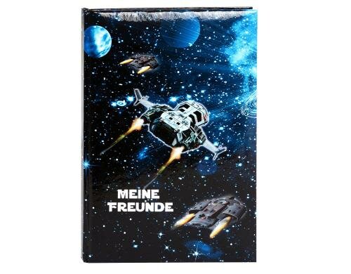 Goldbuch Freundebuch Raumstation 1 Stück, Grösse: A5, 88 Blatt