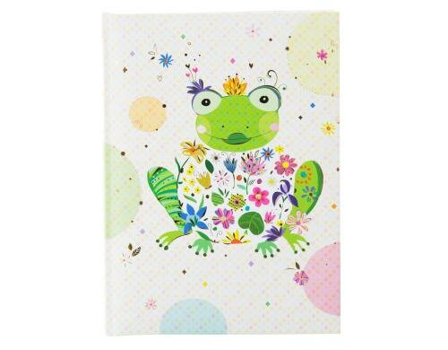 Goldbuch Freundebuch Happy Frog 1 Stück, Grösse: A5, 88 Blatt
