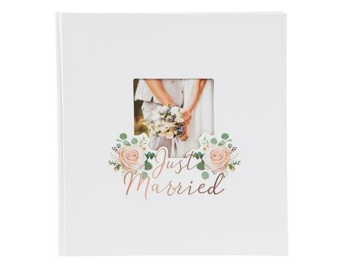 Goldbuch Hochzeitsalbum Just Married Grösse: 30x31 cm, 60 Seiten