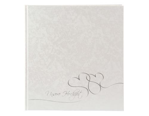 Goldbuch Hochzeitsalbum Cuore Grösse: 30x31 cm, 60 Seiten
