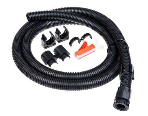 Installationsrohr gewellt, NW20, 25m KIT Polypropylen, UV-Resis, schwer entflammbar