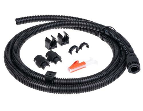 Installationsrohr gewellt, NW14, 5m KIT Polypropylen, UV-Resis, schwer entflammbar