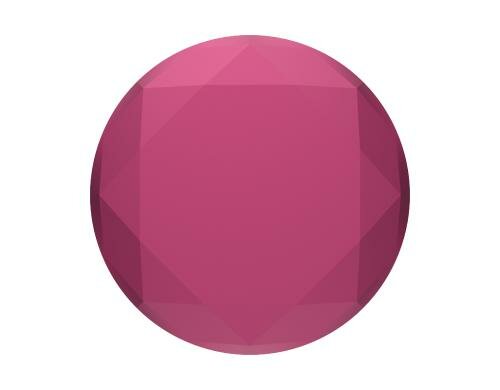 PopSockets Metallic Diamond Plum Berry Finger Griff Halterung
