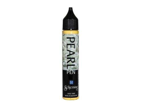 Schjerning Perlentropfenfarbe Pearl Pen Stift à 28 ml, gelb