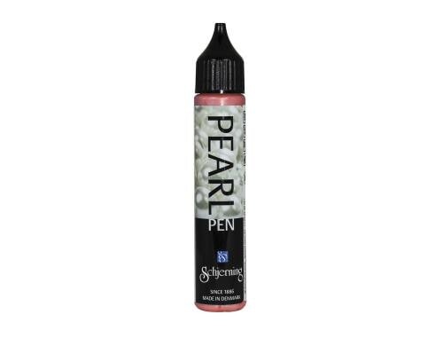 Schjerning Perlentropfenfarbe Pearl Pen Stift à 28 ml, rot