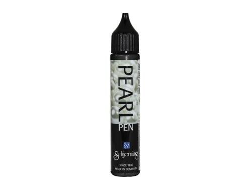 Schjerning Perlentropfenfarbe Pearl Pen Stift à 28 ml, schwarz