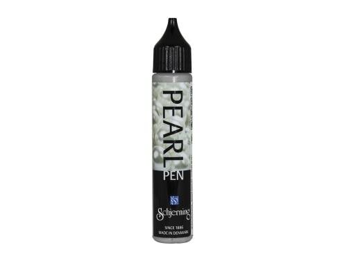 Schjerning Perlentropfenfarbe Pearl Pen Stift à 28 ml, silber