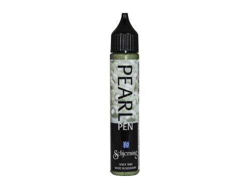 Schjerning Perlentropfenfarbe Pearl Pen Stift à 28 ml, khaki