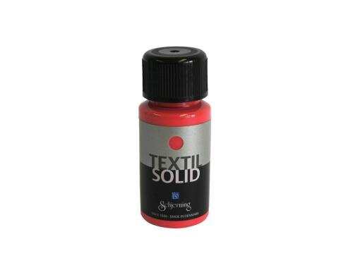 Schjerning Textilfarbe Solid rot 50ml, für dunkle und farbige Stoffe