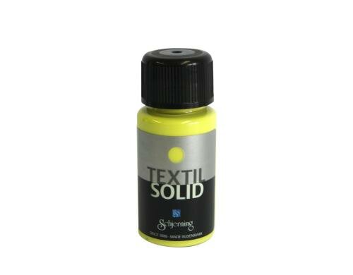 Schjerning Textilfarbe Solid kiwi 50ml, für dunkle und farbige Stoffe