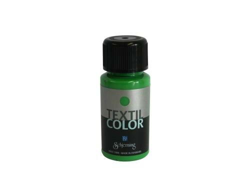 Schjerning Textilfarbe Solid brillantgrün 50ml, für dunkle und farbige Stoffe