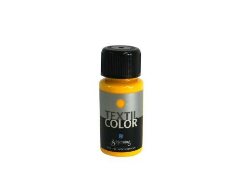 Schjerning Textilfarbe Color gelb 50ml, für helle und weisse Farben