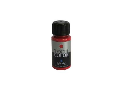 Schjerning Textilfarbe Color rot 50ml, für helle und weisse Farben
