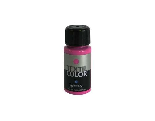 Schjerning Textilfarbe Color rosa 50ml, für helle und weisse Farben