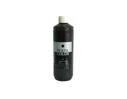 Schjerning Textilfarbe Color schwarz 500ml, für helle und weisse Farben