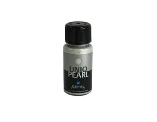 Schjerning Textilfarbe Uniq Pearl silber 50ml, für alle Textilien