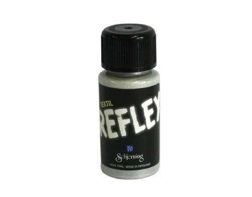 Schjerning Reflex-Farbe Textil 50ml, reflektiert im Dunkeln