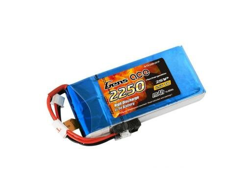 Gens LiFe-Akku 6.6V 2250mAh TX 2S1P 76x41x17 mm 100g Futaba