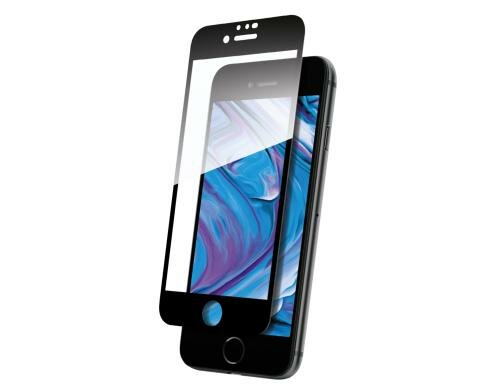 THOR Glass Displayschutz E2E black iPhone SE 2  m. Applikator