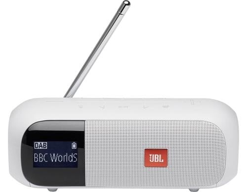 JBL Tuner 2, DAB+ Radio, weiss Bluetooth