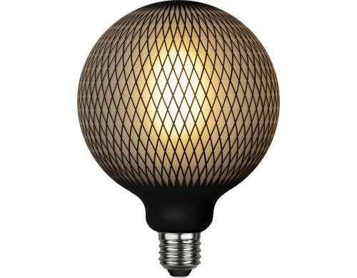 Star Trading LED G125 Graphic E27, 180lm, 4W, 2700K, dimmbar
