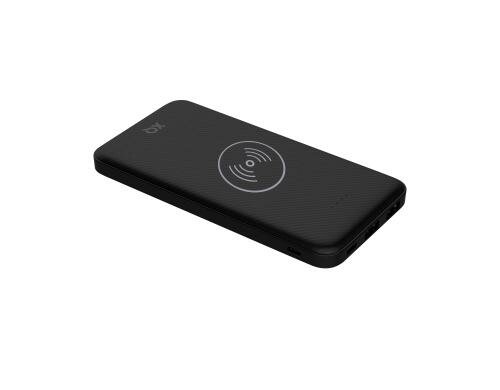 Xqisit Premium Power Bank 10000 mAh wless Schwarz
