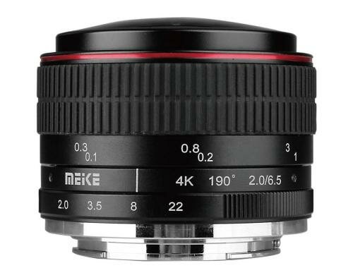 Meike 6.5 mm 2.0 Objektiv MFT