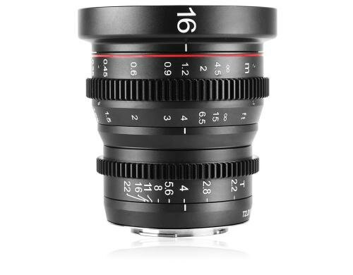 Meike 16 mm T2.2 MFT Cine Lens