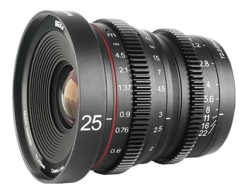 Meike 25 mm T2.2 MFT Cine Lens