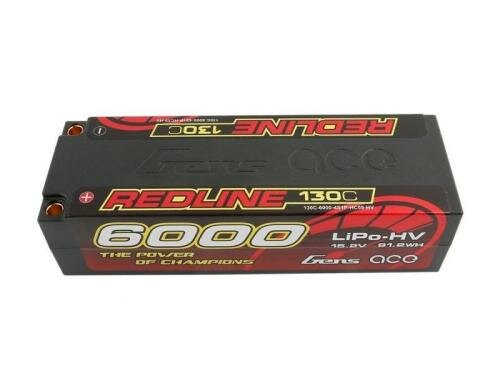 Gens LiHV-Akku 15.2V 6000mAh 130C 4S1P HC59 139x47x37 mm 448g