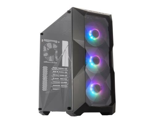 Cooler Master MasterBoX TD500 ARGB schwarz, 2x 2.5/3.5, 4x .5, 2x USB3.0