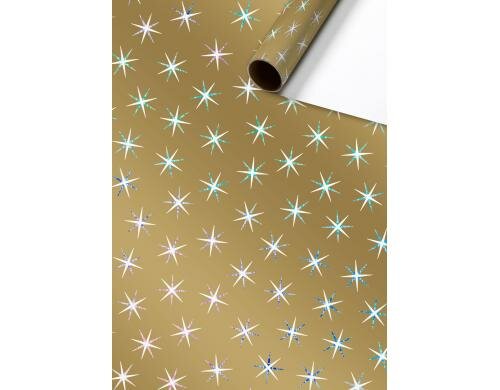 Stewo Geschenkpapier Adaria Grösse 70cm x 1.5m, gold