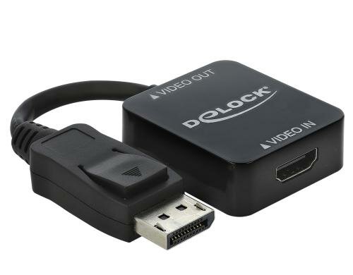 Monitoradapter HDMI-Buchse zu DP1.2 HDMI-Buchse auf DP-Buchse,4K, USB-Strom
