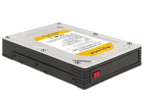 Delock Wechselrahmen für 1 x 2.5HDD/SDD passend für 3.5 Schacht, Hot-Swap