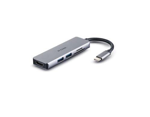 D-Link Hub DUB-M530 USB 3.0, HDMI mit USB-C Ladeanschluss