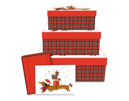 B+C Geschenkbox Glen McDackel 4-teilig, Druck innen und aussen
