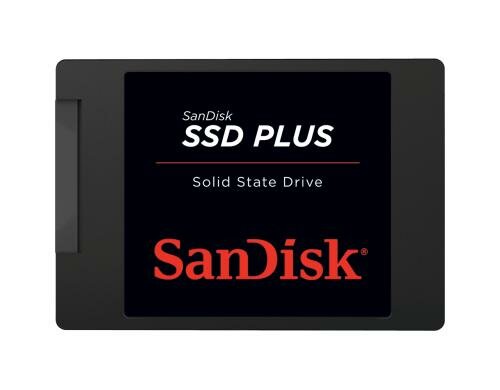SanDisk SSD Plus 120GB, 2.5, 7mm, TLC SATA3, lesen 530MB/s, schreiben 400MB/s