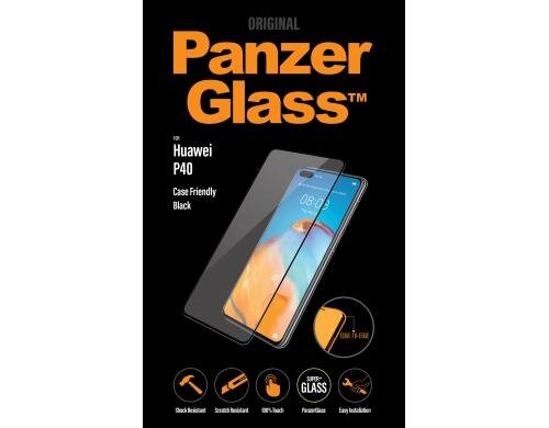 Panzerglass Displayschutz Case friendly bla für Huawei P40