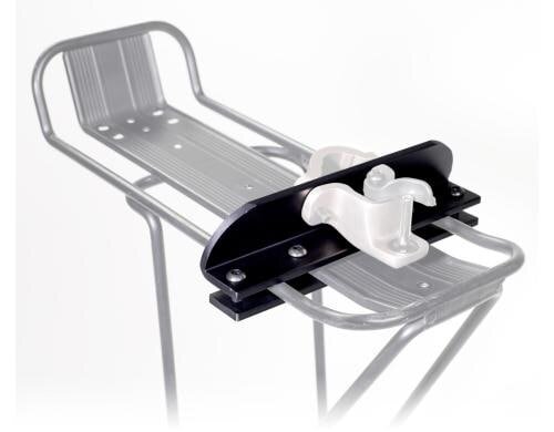 Burley Travoy Rack Mount Kupplungsadapter für Gepäckträgermontage.