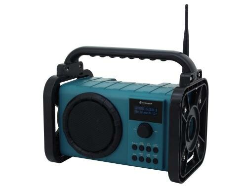 Soundmaster DAB80, DAB+ Baustellenradio, DAB+/UKW Digitalradio, Li-Ion Akku