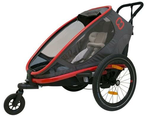 Hamax Fahrradanhänger Outback One charcoal