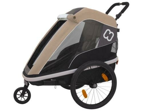 Hamax Fahrradanhänger Avenida One braun