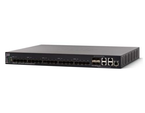 Cisco SX550X-24F-K9-EU: 24 Port SFP+ Switch managed, 24xSFP+, Stackable