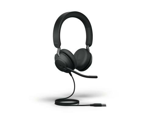 Jabra Evolve2 40 Duo MS Schwarz USB-A