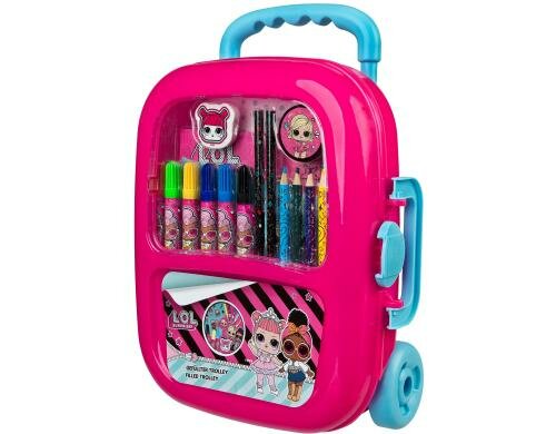 Online gefüllter Trolley L.O.L. Surprise! Fasermaler,Buntstifte,Bleistifte,Block usw