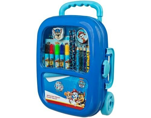 Online gefüllter Trolley Paw Patrol Fasermaler,Buntstifte,Bleistifte,Block usw